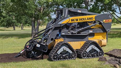 how to get track back on skid steer|changing tracks on skid steer.